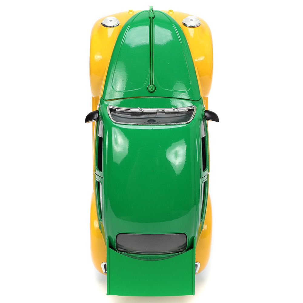 Jada - 1/24 Ninja Turtles Michelangelo w/ 1959 VW Drag Beetle Car