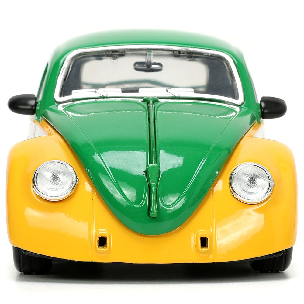 Jada - 1/24 Ninja Turtles Michelangelo w/ 1959 VW Drag Beetle Car