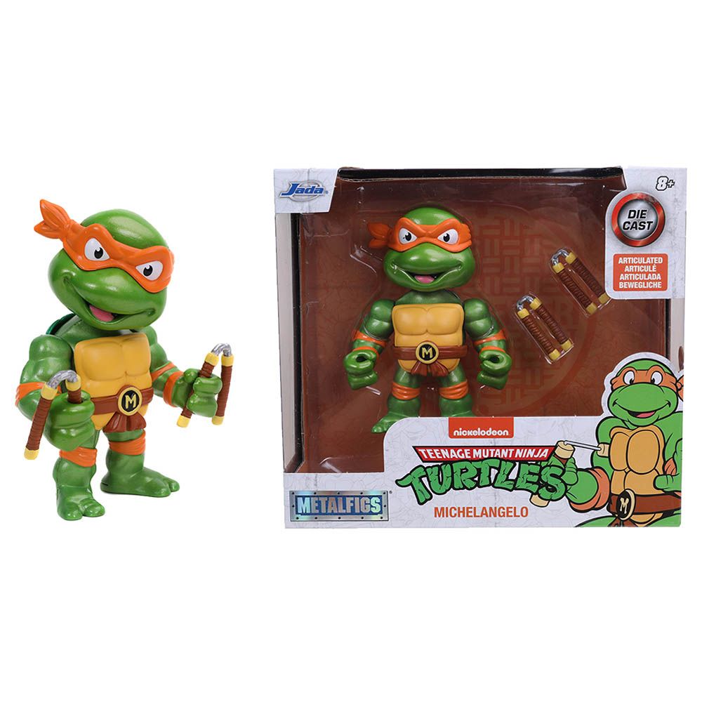 Jada - Ninja Turtles Michelangelo Figure - 4-Inch