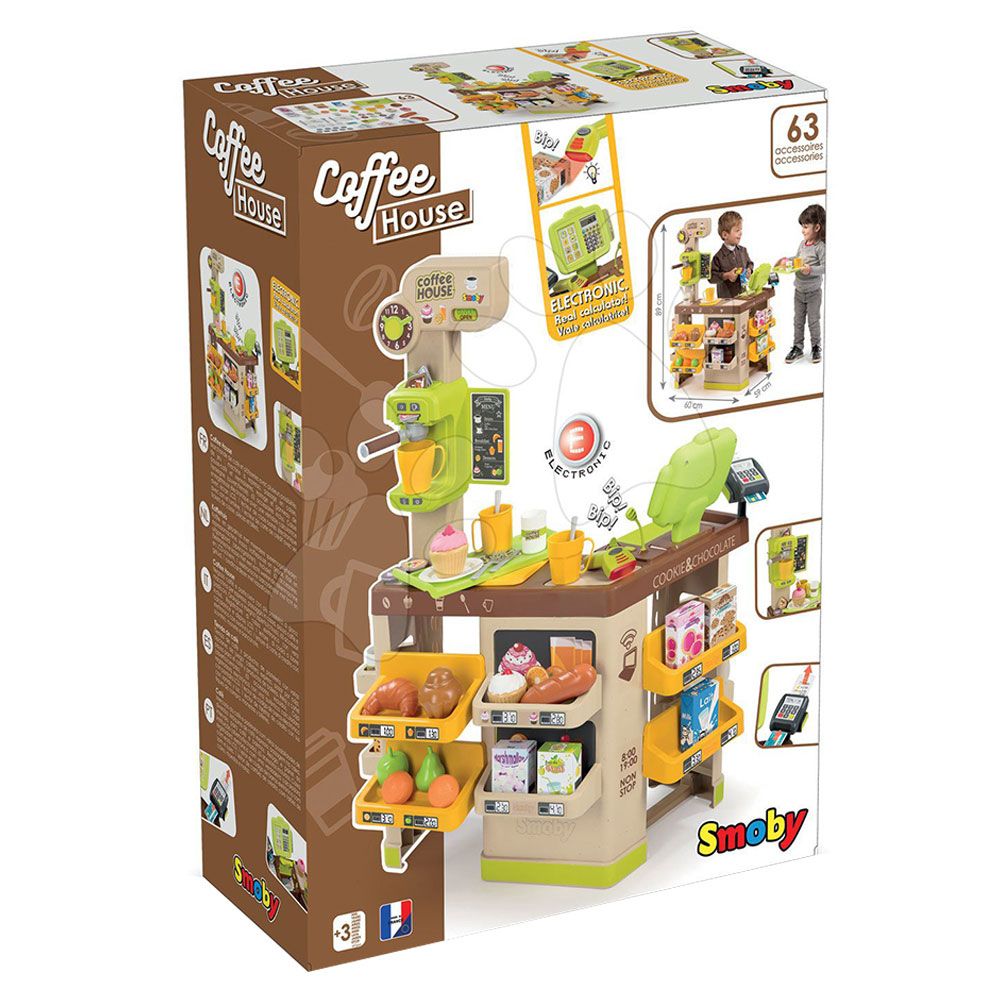 Smoby - Coffee House & Accessories Pretend