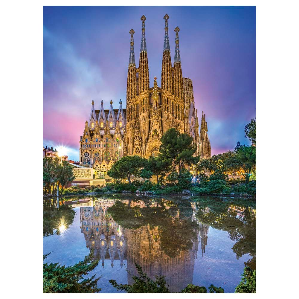 Clementoni - Adult Puzzle Amazing View Of Barcelona 500 Pcs