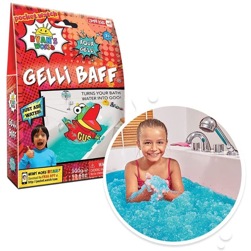 Zimpli Kids - Galli Baff Ryan's World 300g - Aqua