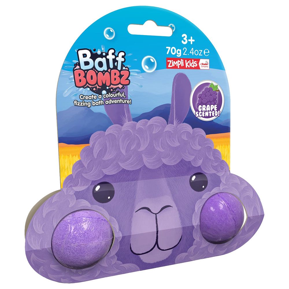 Zimpli Kids - Baff Bombz 70g - Llama