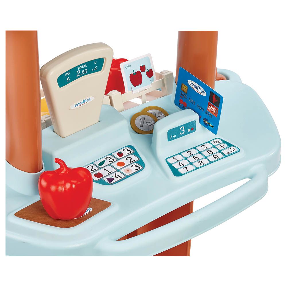 Ecoiffier - Market Stall Playset - 41pcs