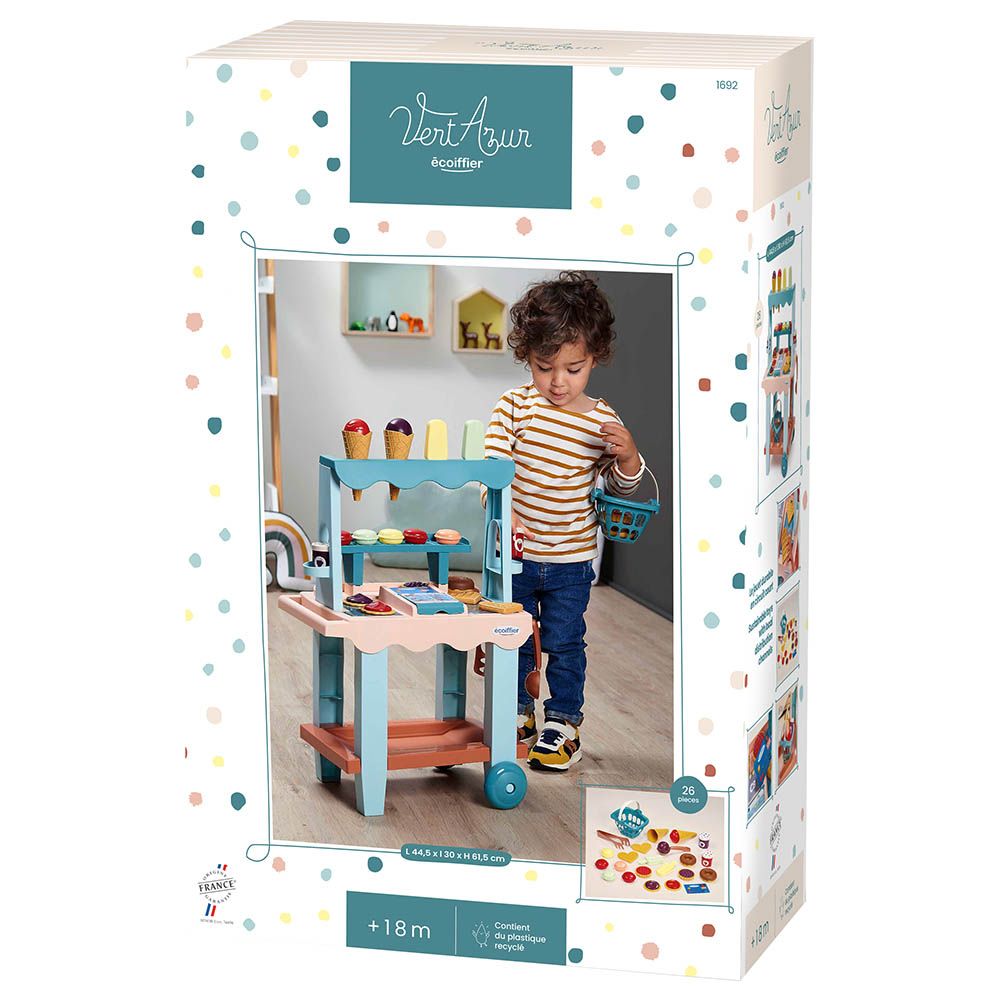 Ecoiffier - Delight Market Playset - 26pcs