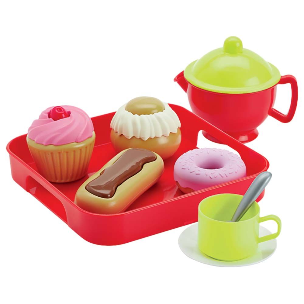 Ecoiffier - 100% Chef Tea And Pastries Set 26 Accessories