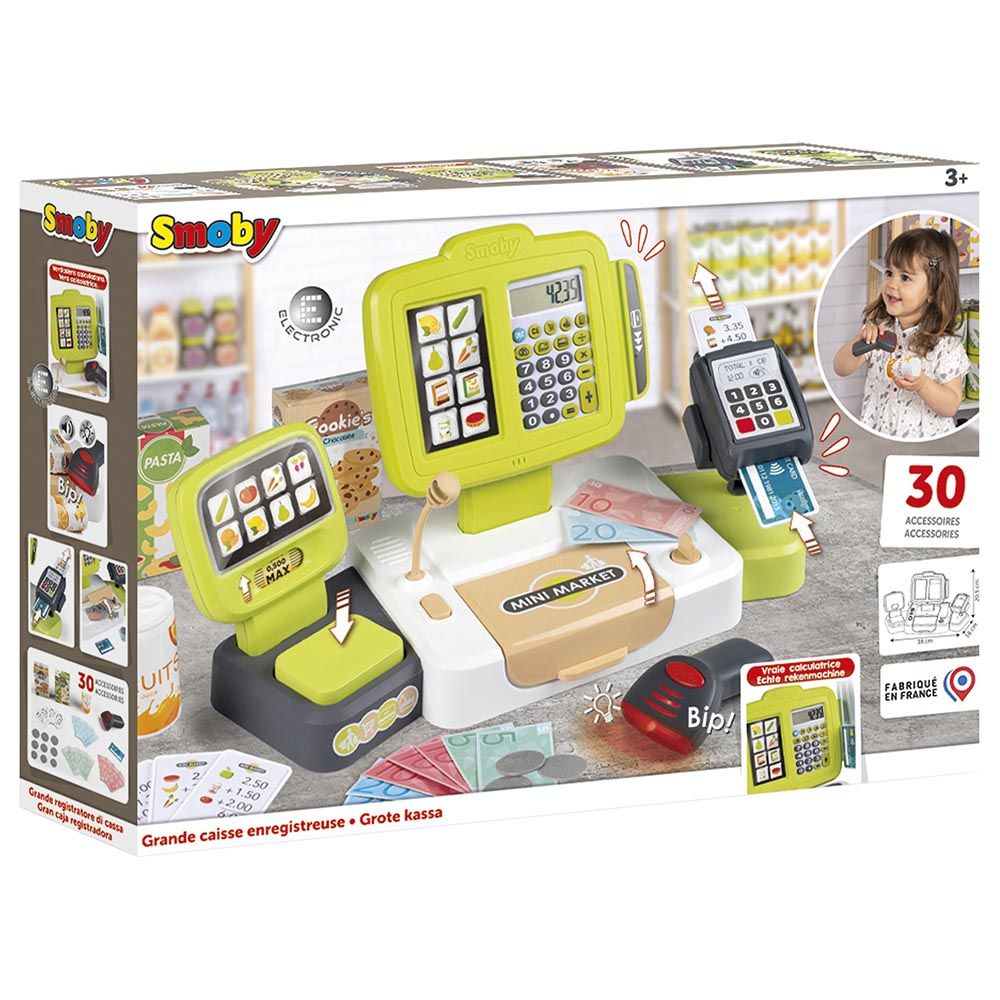 Smoby - Electronic Supermarket Cashier - XL