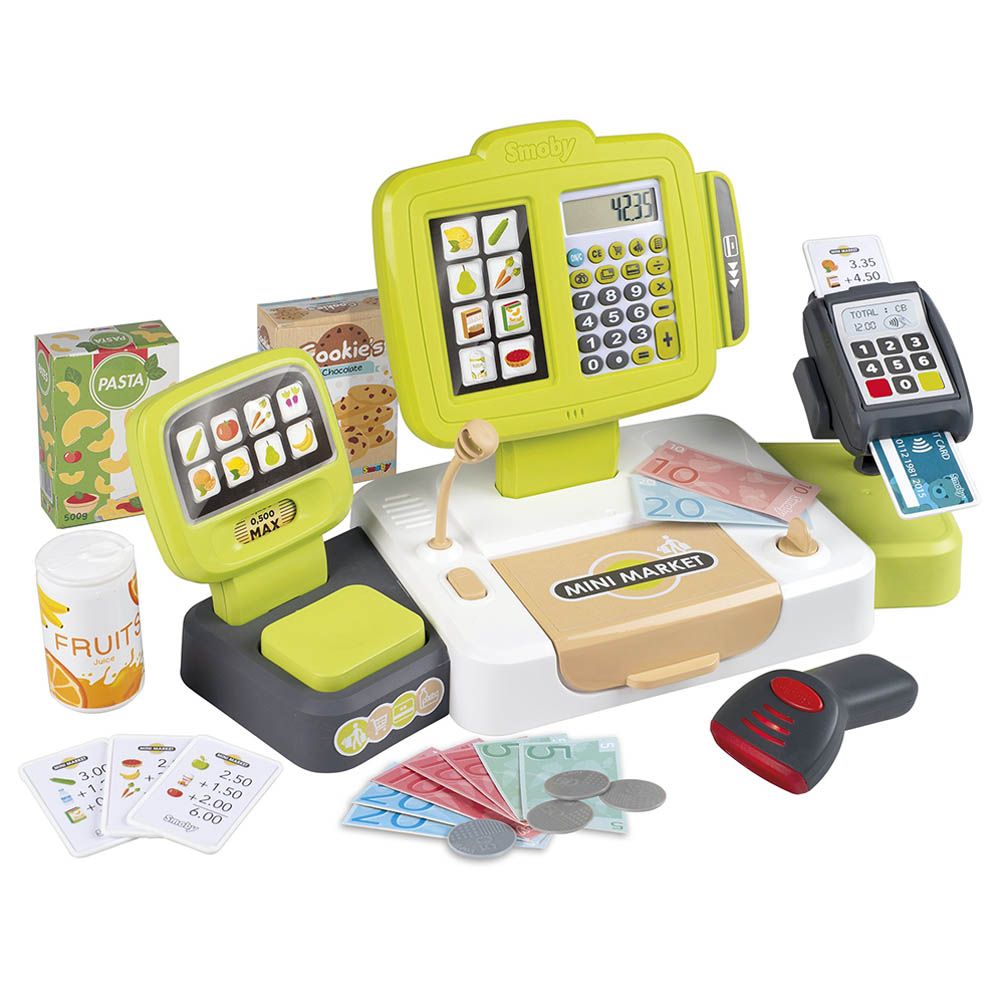 Smoby - Electronic Supermarket Cashier - XL