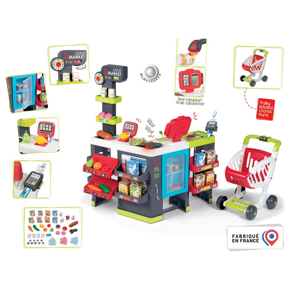 Smoby - Maxi Market Kit