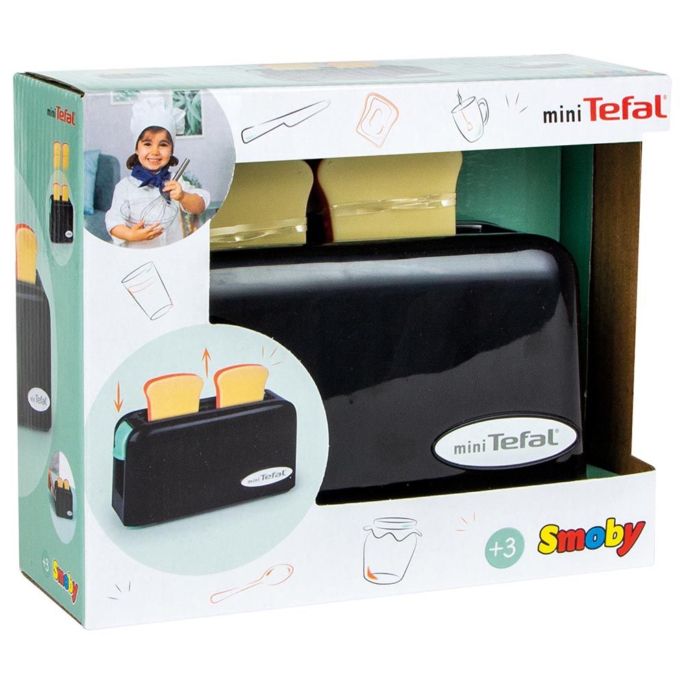 Smoby - Tefal Toaster Express - Black