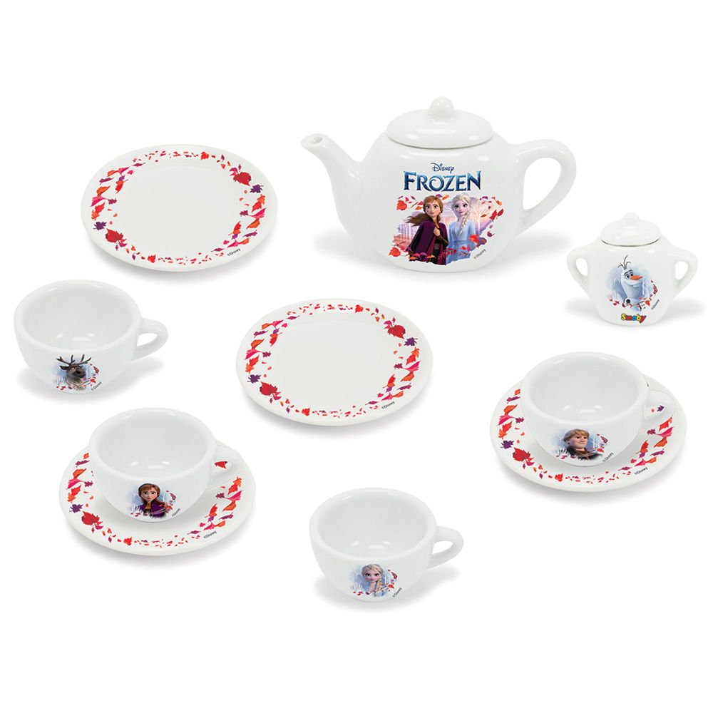 Smoby - Frozen Porcelain Tea Set - 12pcs