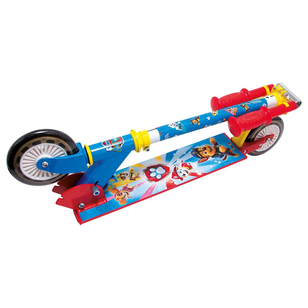 Smoby - Paw Patrol 2 Wheel Foldable Scooter