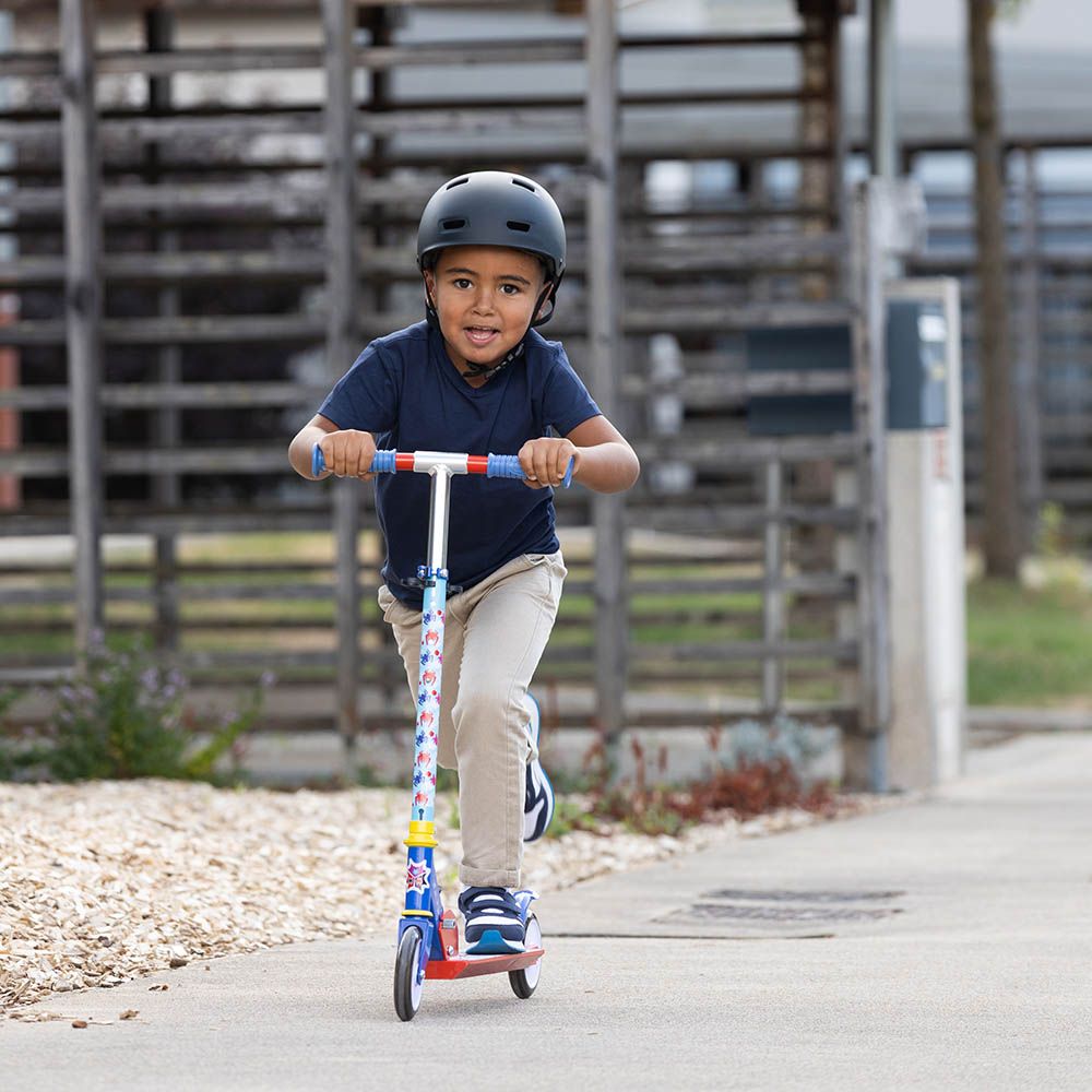 Smoby - Spidey 2 Wheel Foldable Scooter