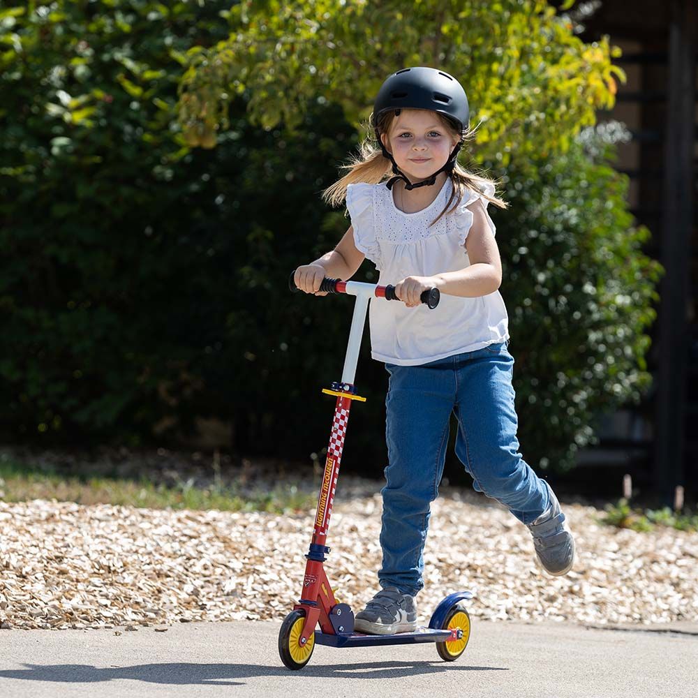 Smoby - Cars 2 Wheel Foldable Scooter