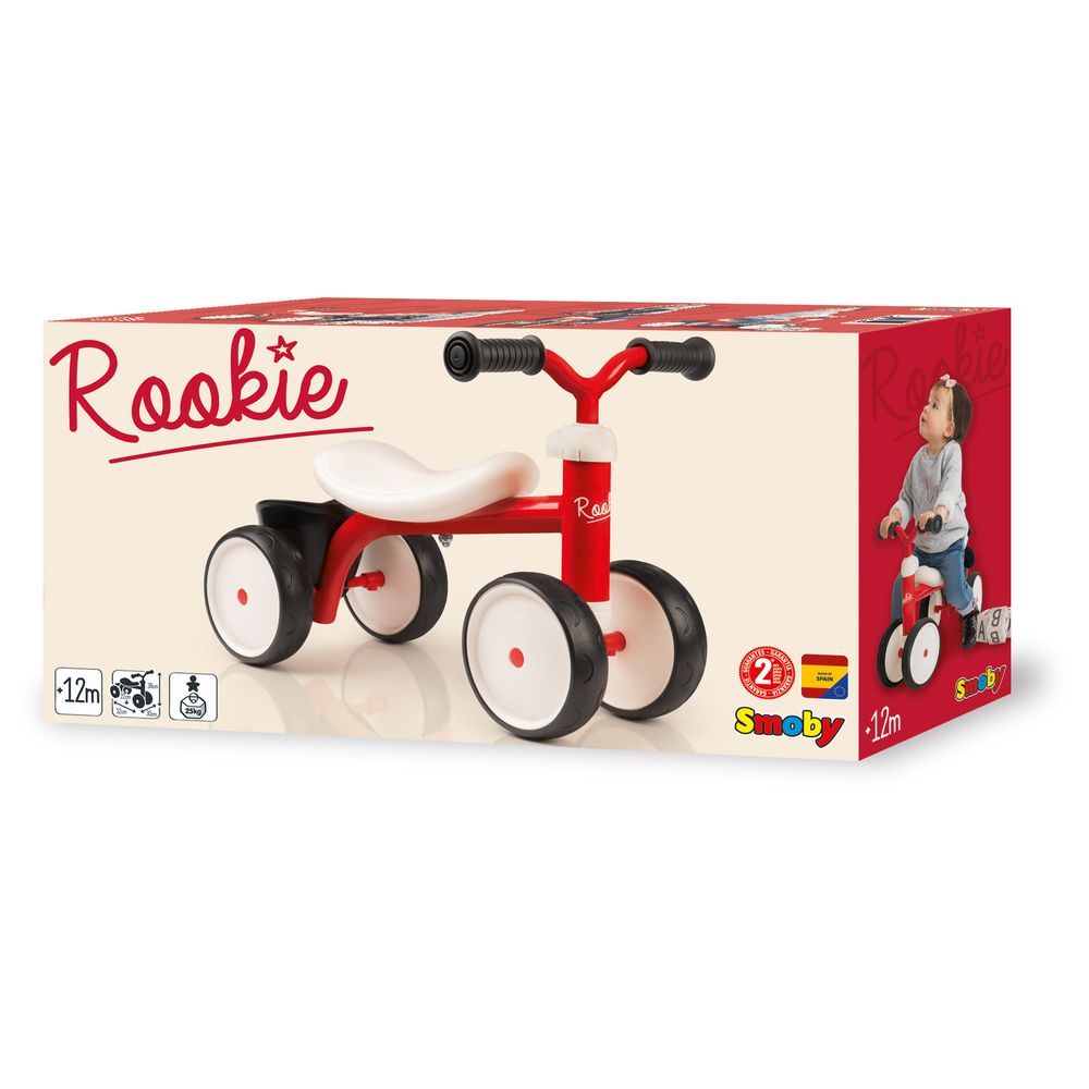 Smoby - Rookie Ride On - Red