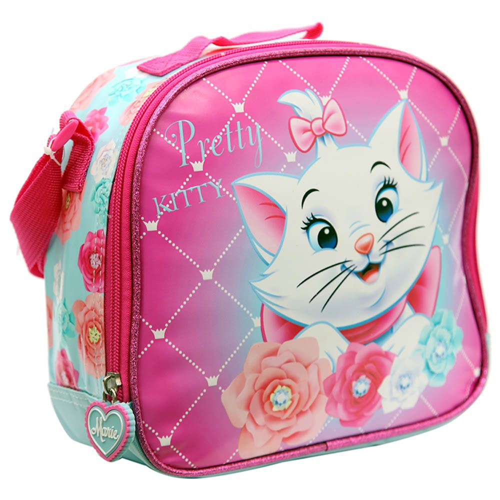 Marie's - Pretty Kitty Single Layer Lunch Bag - Pink