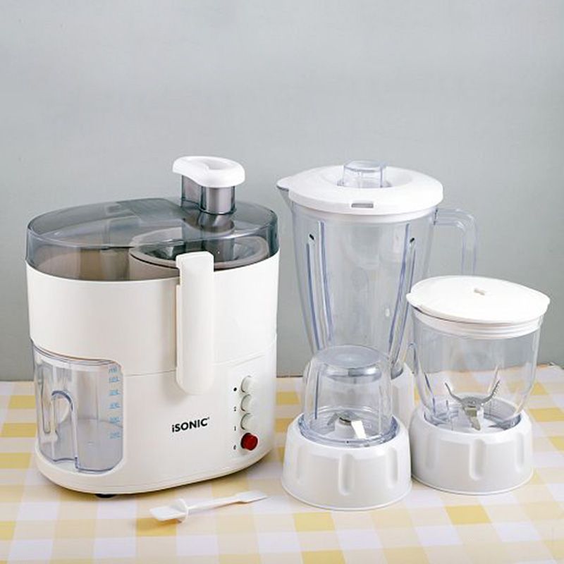 Isonic - 4-in-1 Blender/Juicer - White