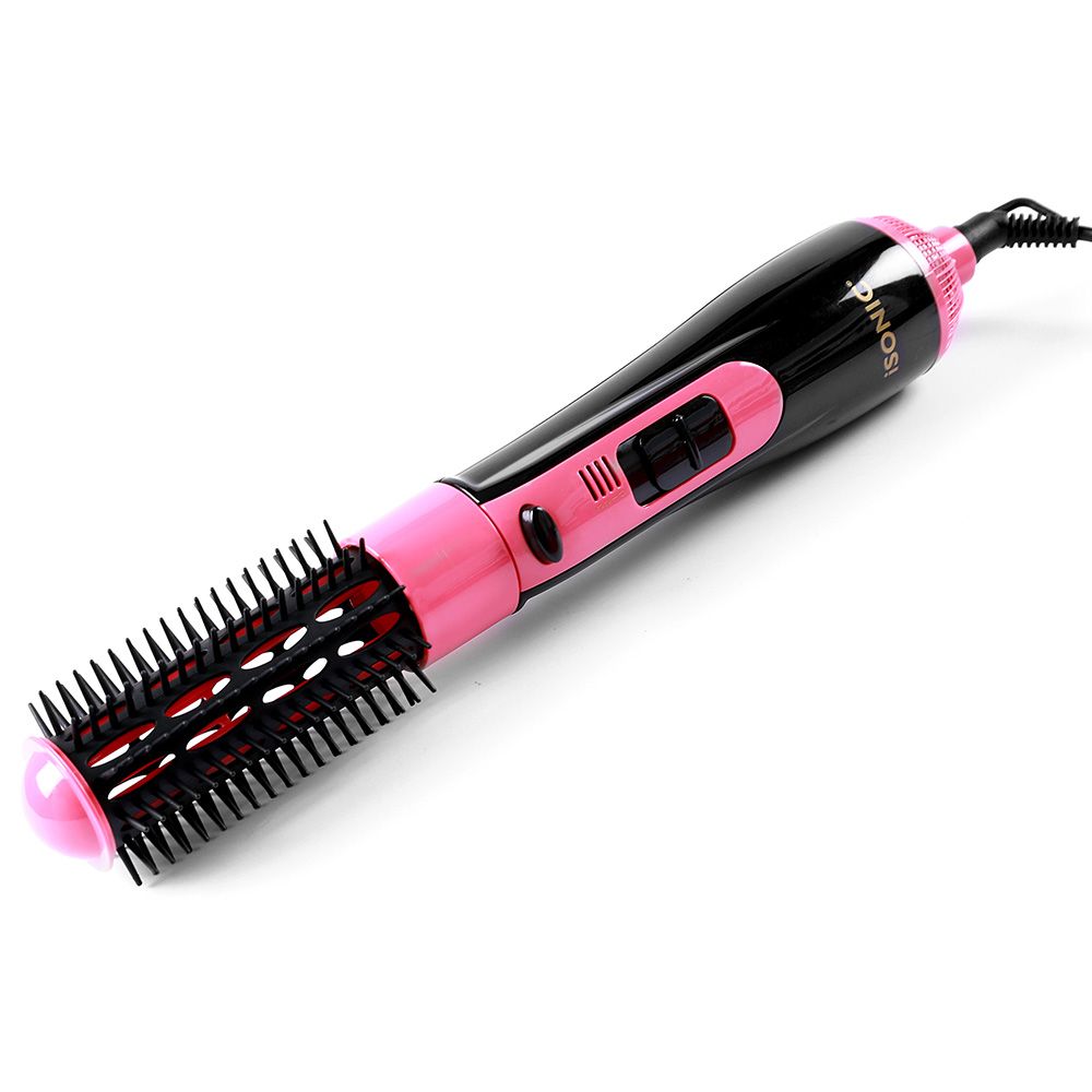 Isonic - 8+1 Hair Styling Set - Black/Pink