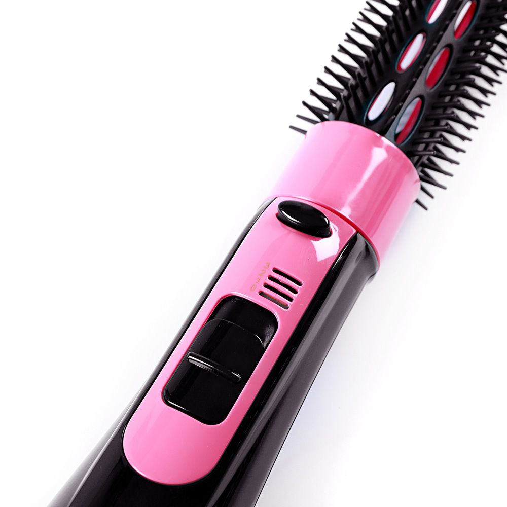 Isonic - 8+1 Hair Styling Set - Black/Pink