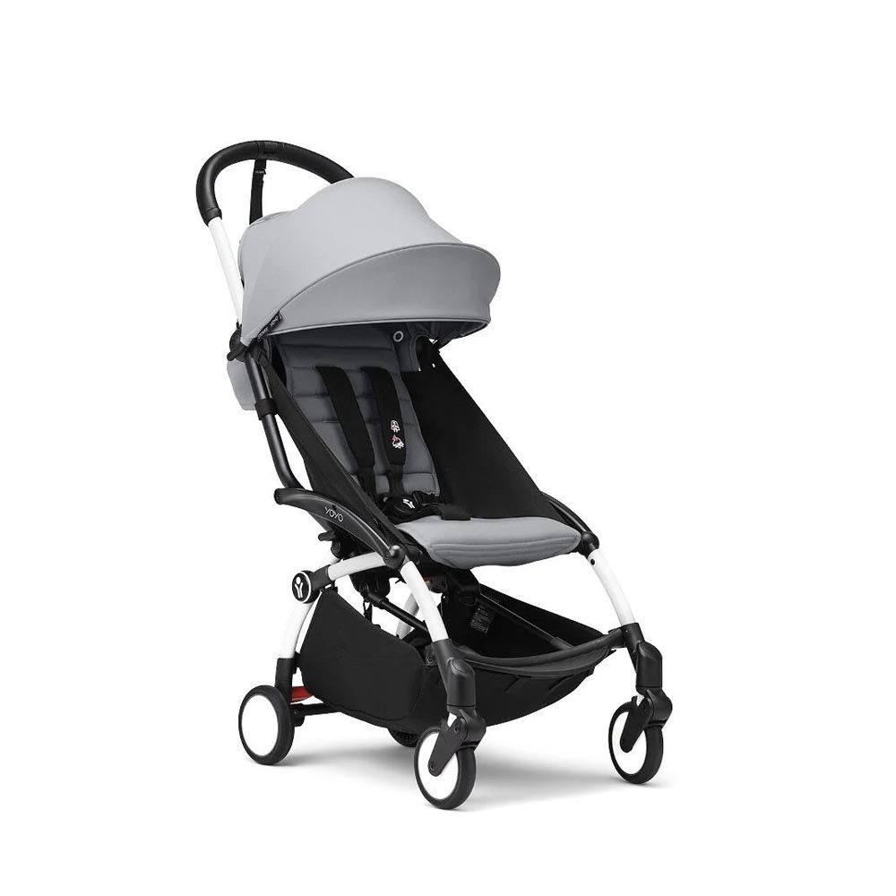 Stokke - YOYO 3 Black/White Frame With 6+ Newborn Color Pack Stroller