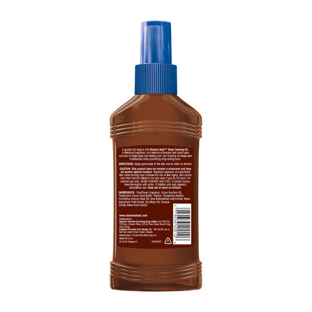 Banana Boat - Golden tanning Oil SPF0 - 236ml