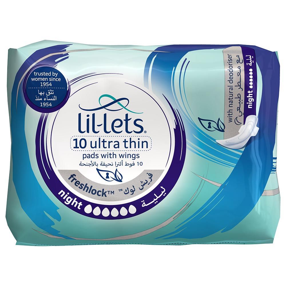 Lil-lets - Freshlock Ultra Night Towel - Pack of 10