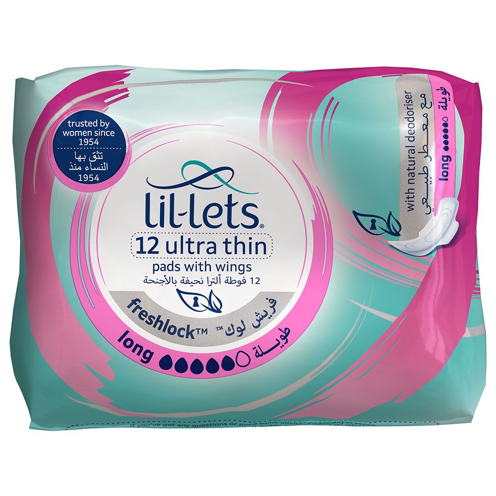 Lil-lets - Freshlock Ultra Towel - Long - 12's