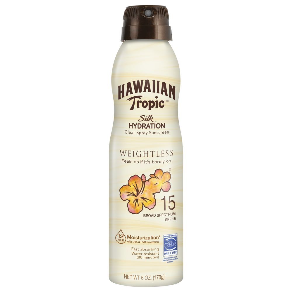 Hawaiian Tropic - SPF15 Silk Hydration Spray Sunscreen 170g