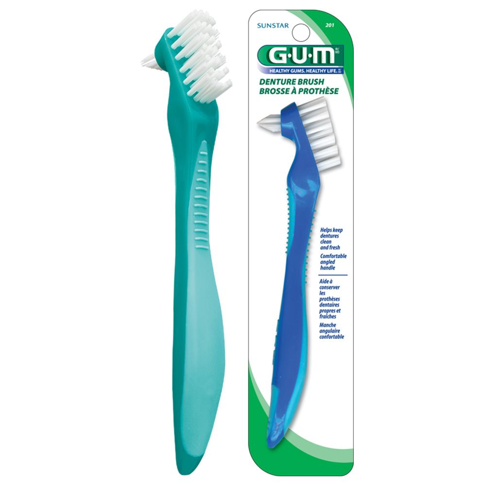 Gum - Denture Brush 1pc - Assorted