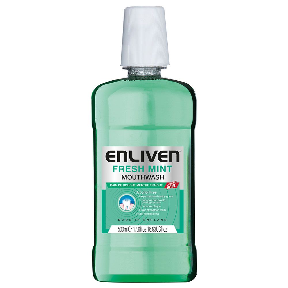 Enliven - Fresh Mint Mouthwash 500ml