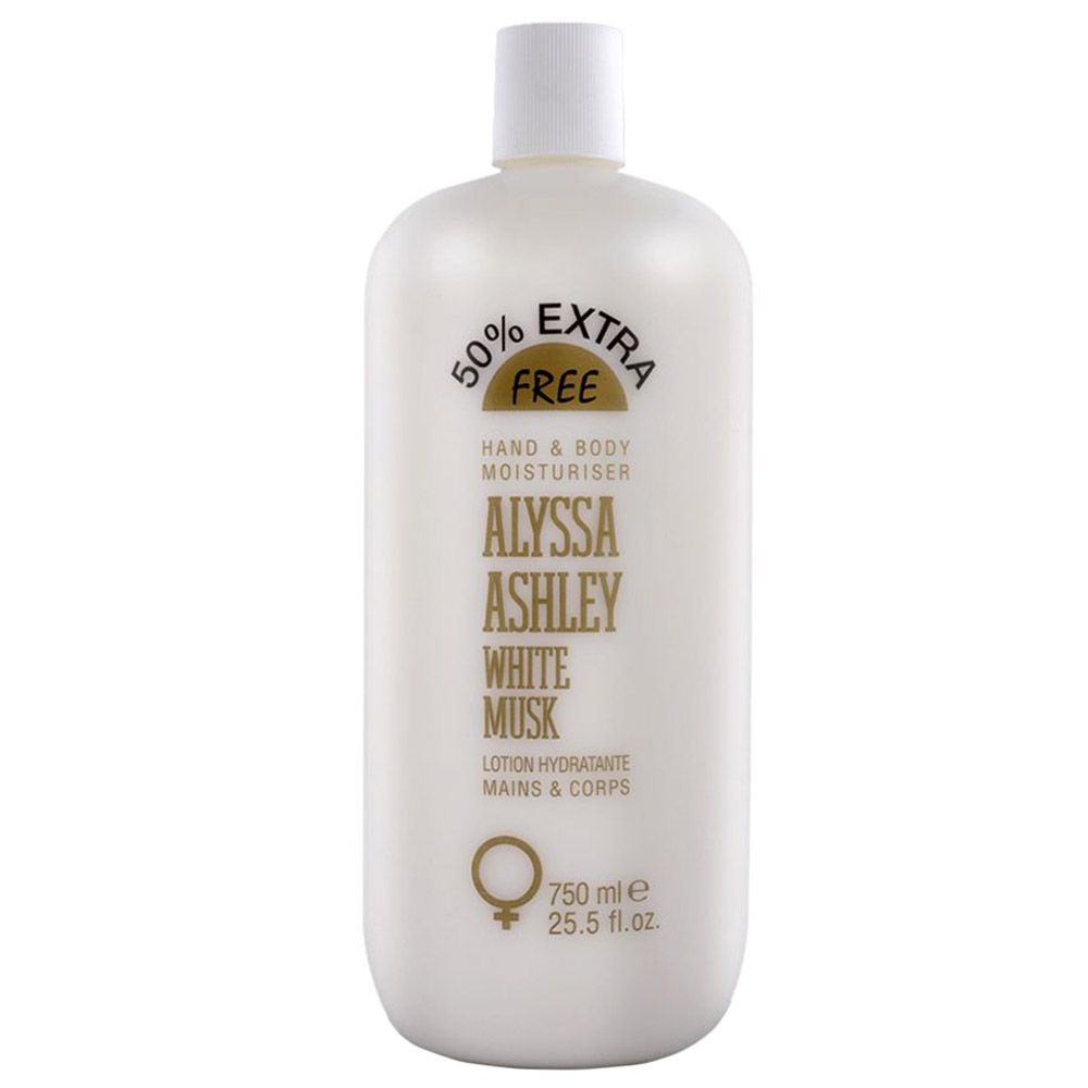 Alyssa Ashley - White Musk Hand & Body Moisturiser 750ml