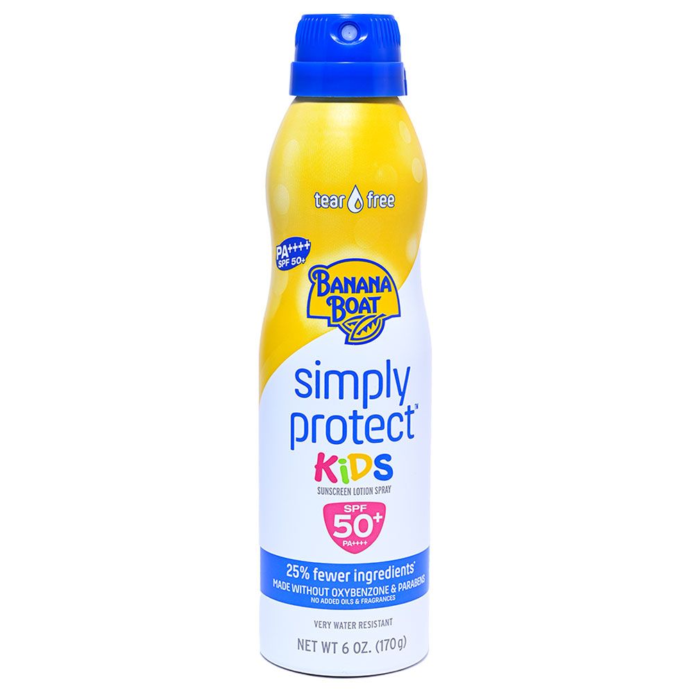 Banana Boat - Simply Protect Kids Suncare Spray SPF50 170g