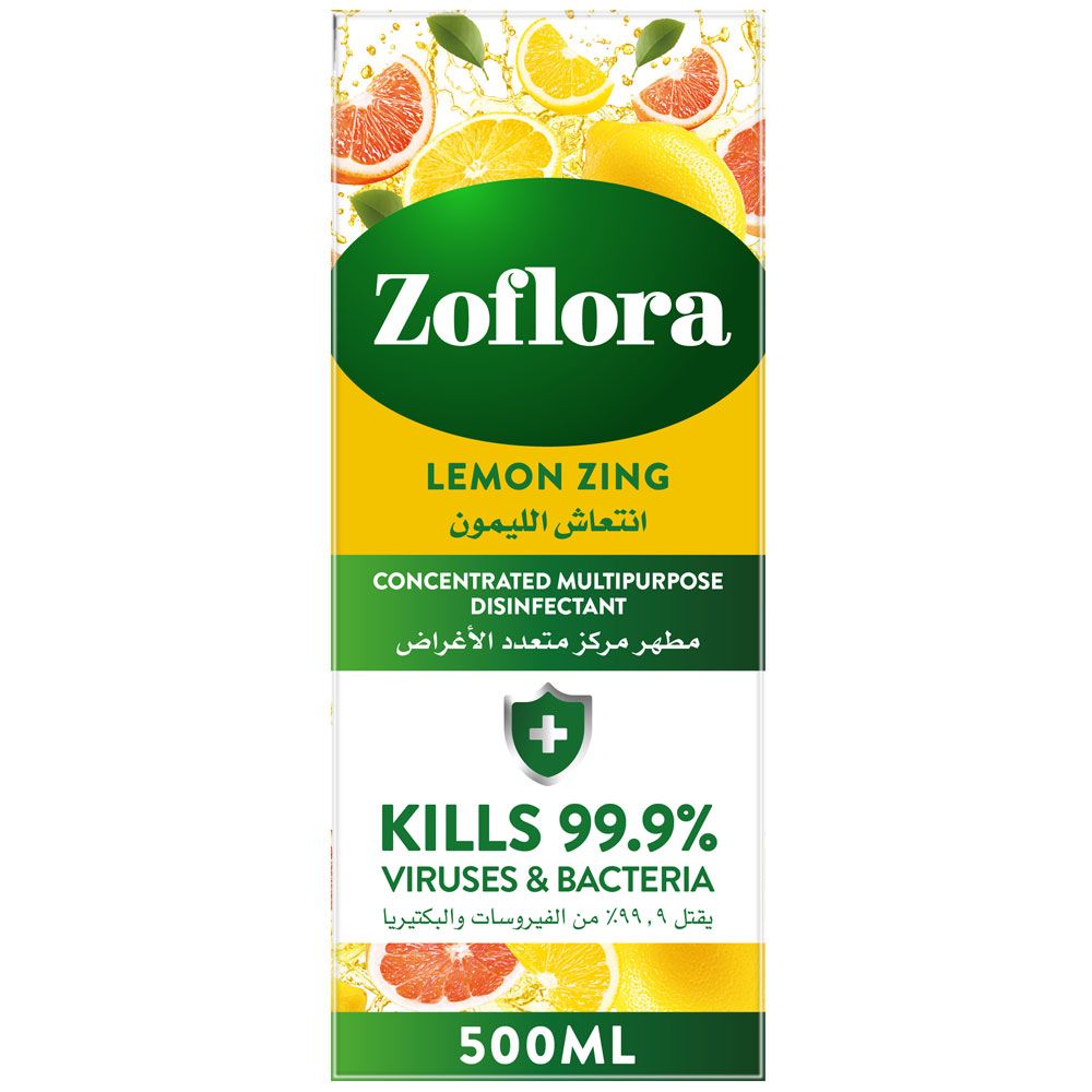 Zoflora - Multipurpose Disinfectant 500ml - Lemon Zing