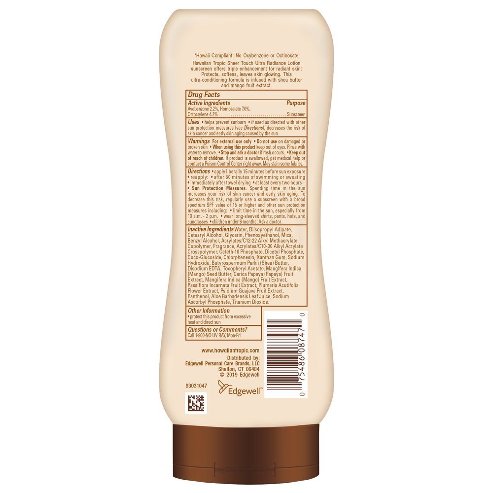 Hawaiian Tropic - SPF30 Sheer Touch Lotion Sunscreen 236ml 