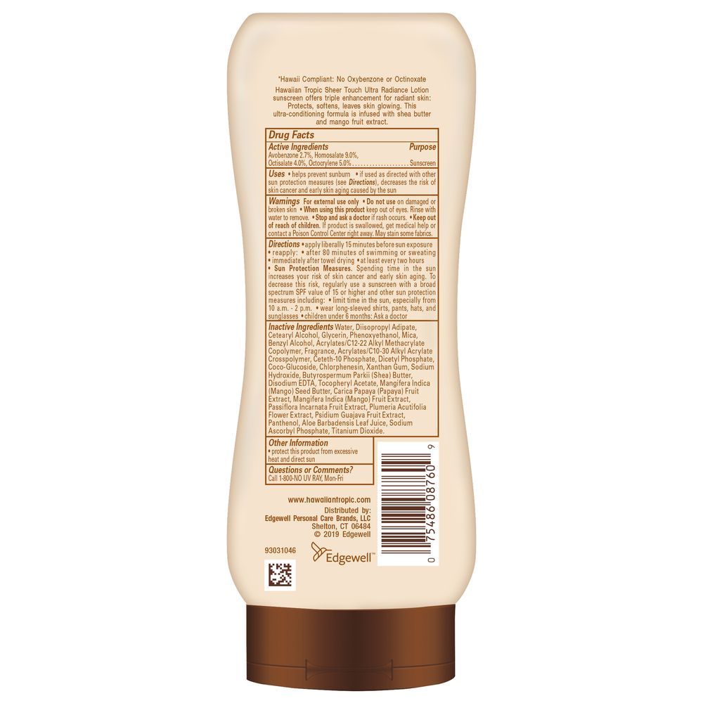 Hawaiian Tropic - SPF50 Sheer Touch Lotion Sunscreen 236ml