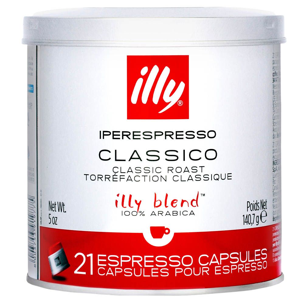 Illy - Iperespresso Classico Roast Espresso Capsules 140.7g - 21pcs