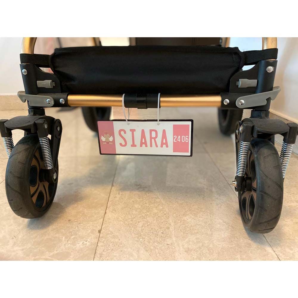 Pikkaboo - Personalized Stroller Plate