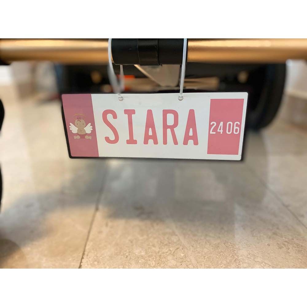 Pikkaboo - Personalized Stroller Plate