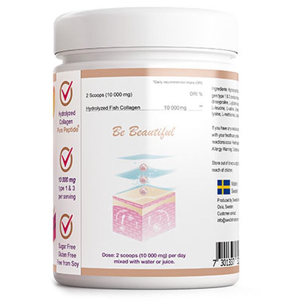 Swedish Nutra - Hydrolyzed Collagen Powder - 300g