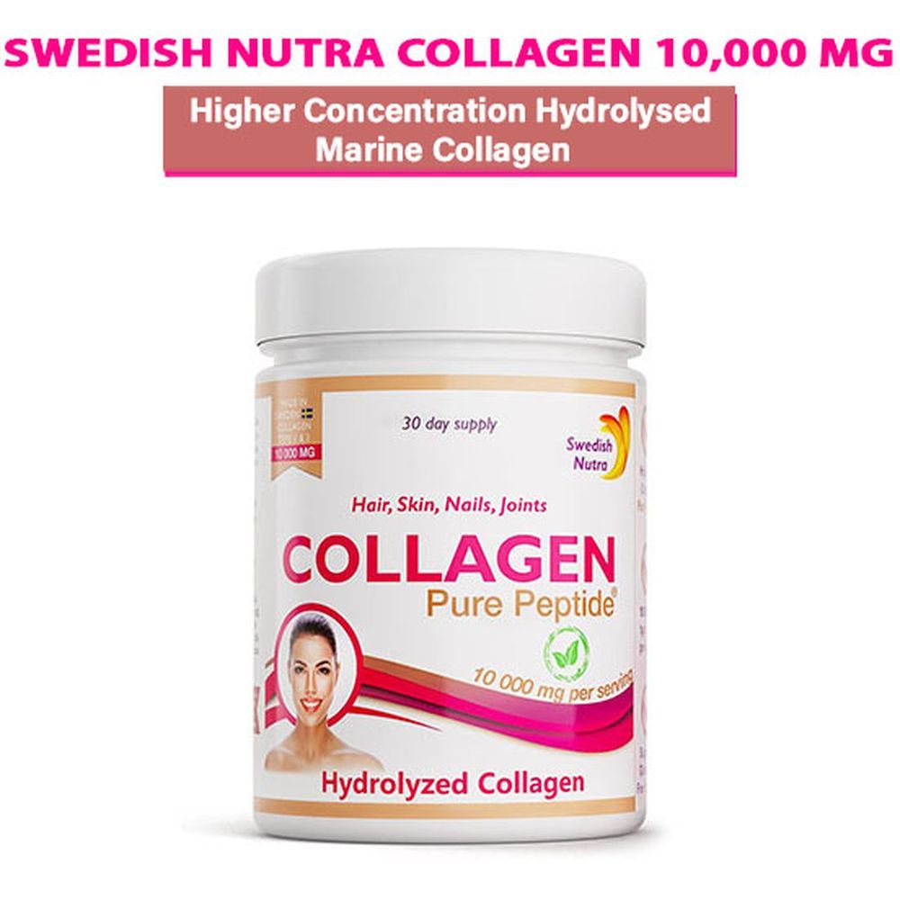 Swedish Nutra - Hydrolyzed Collagen Powder - 300g