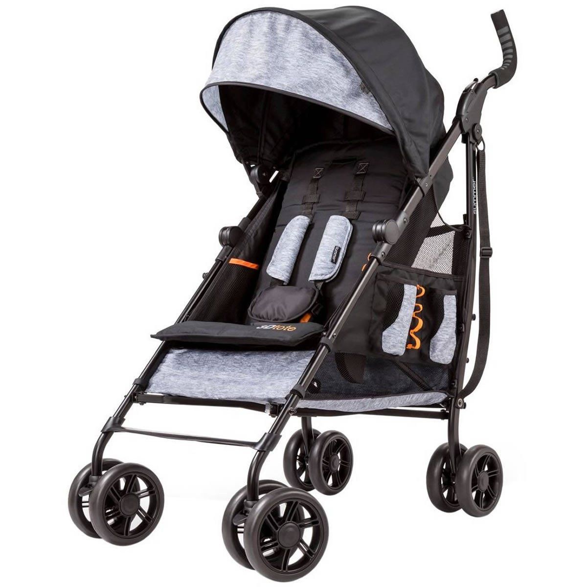 Summer Infant - 3Dtote Convenience Stroller, Heather Grey