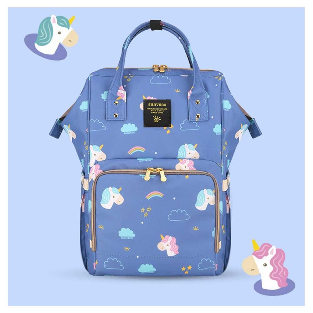 Sunveno - Diaper Bag - Unicorn Blue