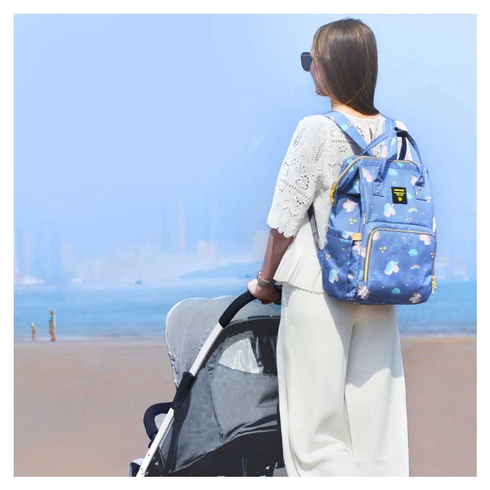 Sunveno - Diaper Bag - Unicorn Blue