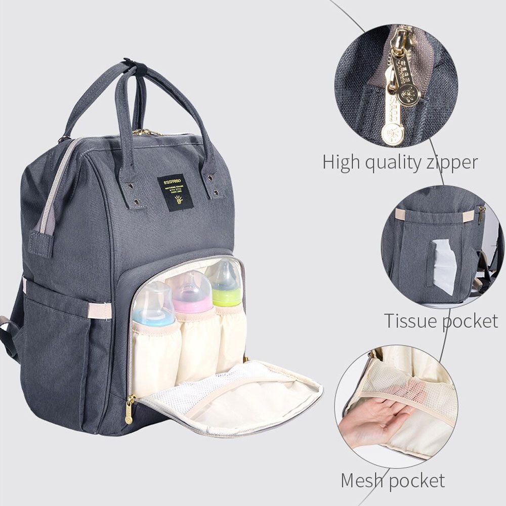 Sunveno - Mamma Diaper Bag Kit - Grey