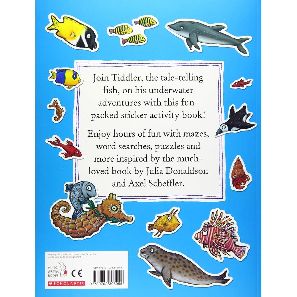 كتاب أنشطة الملصقات The Tiddler Sticker Activity Book