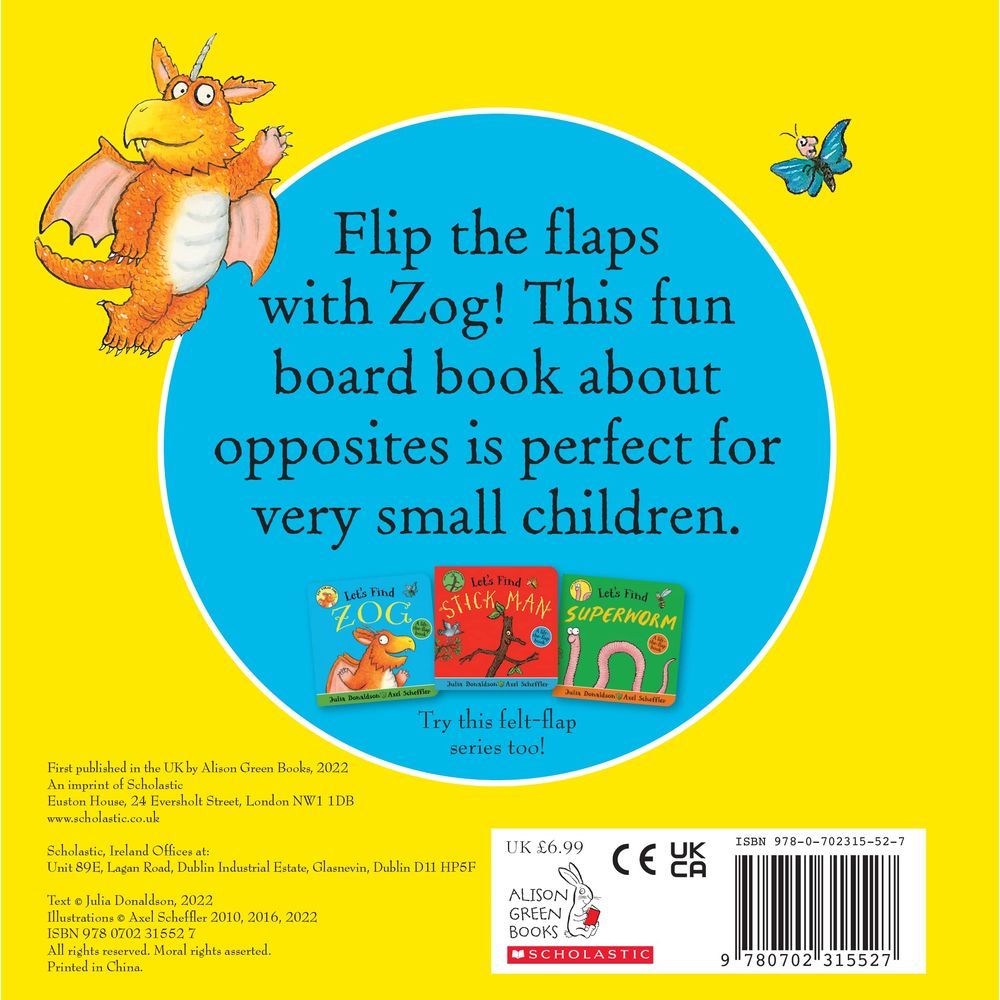 Zog A Flip-The-Flap Book