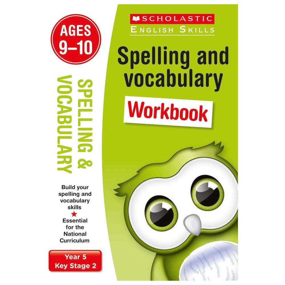 Spelling And Vocabulary Year 5 Workbook