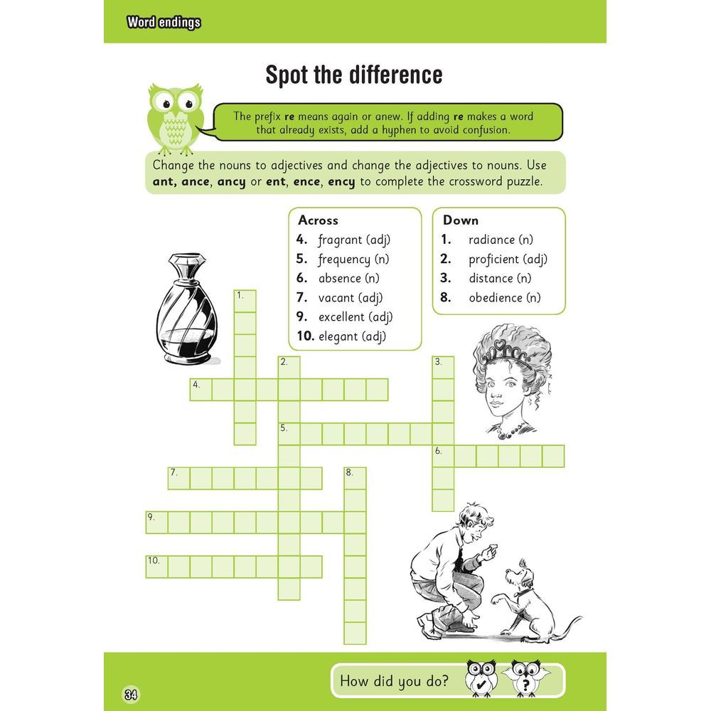 كتاب تمارين Spelling And Vocabulary Year 5 Workbook