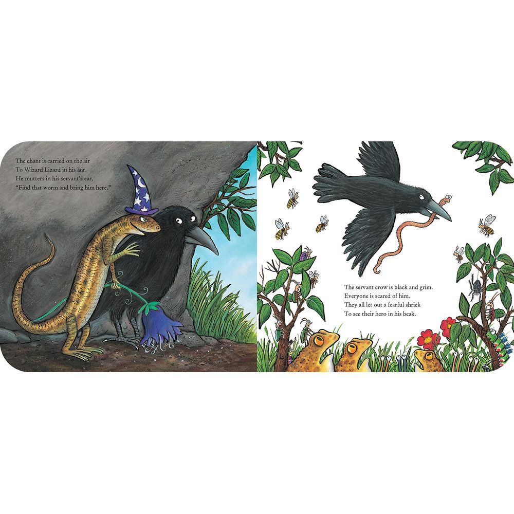 كتاب Superworm Gift Board Book بغلاف مقوى للإهداء