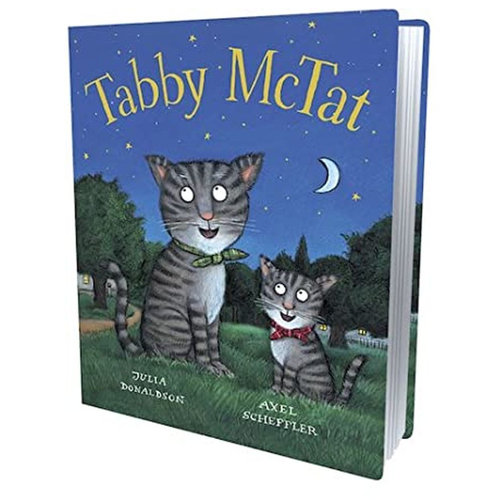 كتاب Tabby Mctat Gift Board Book بغلاف مقوى للإهداء